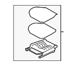 88200AB030S8S - : Cushion Assembly for Hyundai: Elantra Image