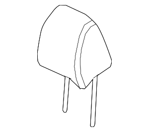 88700AB010G8W - : Headrest for Hyundai Image