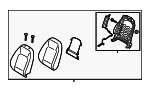 88A40AA440NL8 - Body: Seat Back Assembly for Hyundai: Elantra Image