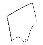 68632853AA - Body: Door Glass for Dodge: Hornet Image