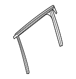 68668904AA - : Run Channel for Dodge: Hornet Image