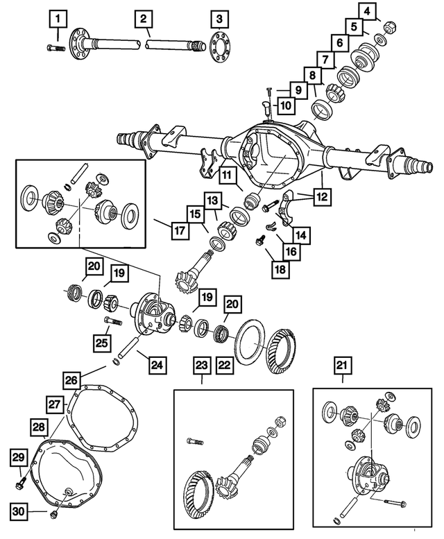 5127609AA - Rear Axle: Pinion Flange for Mopar Image image
