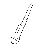 56965RCAA02 - Steering: Power Steering Pump Hanger for Honda: Accord, Accord Crosstour, Crosstour, Odyssey, Pilot, Ridgeline Image