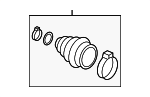 8K0598203C - Suspension: Outer Boot for Audi Image
