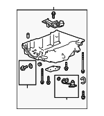 12676336 - Engine: Engine Oil Pan for GM Image
