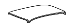 XF1Z7450202AA - Body: Roof Panel for Ford: Taurus | Mercury: Sable Image