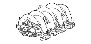 LC3Z9424A - : Intake Manifold for Ford: E-350 Super Duty, E-450 Super Duty, F-250 Super Duty, F-350 Super Duty, F-450 Super Duty, F-550 Super Duty Image