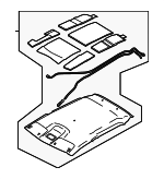 DR6168030B75 - : Headliner for Mazda: 2 Image