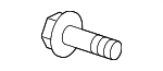 994590612 - Body: Bracket Bolt for Mazda: 2, 3, 5, 6, CX-3, CX-30, CX-5, CX-50, CX-7, CX-70, CX-9, CX-90, MX-30 EV, MX-5 Miata, RX-8 Image