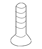 998720520 - Body: Sun-visor Screw for Mazda: 2, 3, 5, 6, CX-3, CX-30, CX-5, CX-50, CX-9, MX-30 EV Image