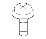 99907340401 - Body: Upper Frame Screw for Porsche: 718 Boxster, 718 Cayman, 718 Spyder, Boxster, Cayman Image