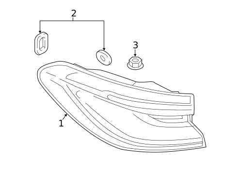 Tail Lamps for 2018 BMW 640i xDrive Gran Turismo #0