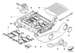52107335409 - Seats: Seat Mechanism Left for Mini Image