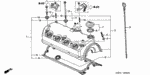 12316PLC000 - Engine: WASHER for Honda Image