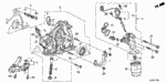 14535R70A00 - Engine: PLATE, TIMING BELT STOPPER for Acura Image