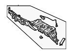 84760CW500NNB - Body: Center Panel for Hyundai Image