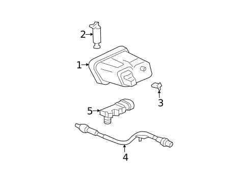 Fuel System Components for 2004 Saturn Ion #2