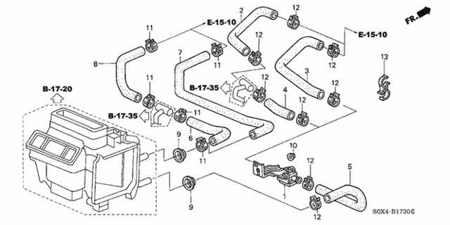 Water Valve for 2000 Honda Odyssey #0