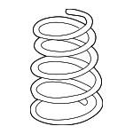 482310E011 - Suspension: Coil Spring for Lexus: RX330, RX350 Image