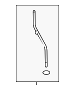 6E115630B - Engine: Tube for Audi: A4, A4 Quattro, A5 Quattro, A6, A6 Quattro, A7 Quattro, A8 Quattro, Q5, Q7, S4, S5, SQ5 Image