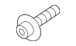 N10698101 - Cooling System: Mount Bracket Bolt for Volkswagen: Golf, Golf SportWagen, Jetta Image