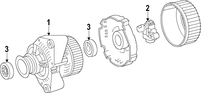 980571564 - Electrical: Bearings for Mercedes-Benz Image