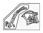 60750T20305ZZ - Body: Apron Assembly for Honda: Civic Image