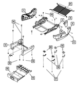 1JB16ES3AB - Interior Trim: Driver Inboard Shield for Mopar Image image
