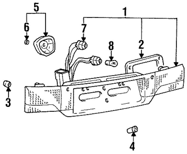 9247023201 - : Tail Light Cover for Hyundai Image