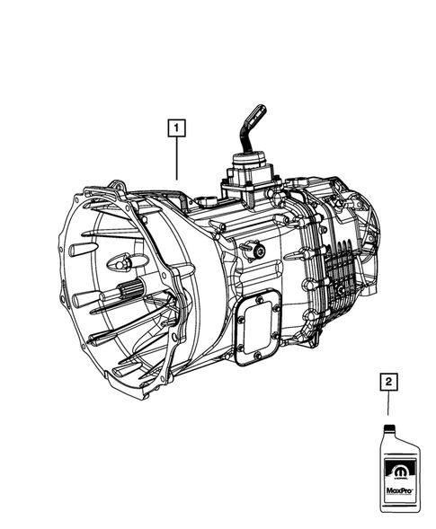 Manual Transmission for 2010 Dodge Ram 3500 #0
