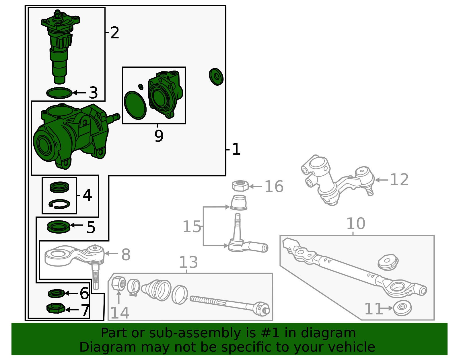 2023-2024 GM Steering Gear Box 85054417 | Capital Chevy Parts
