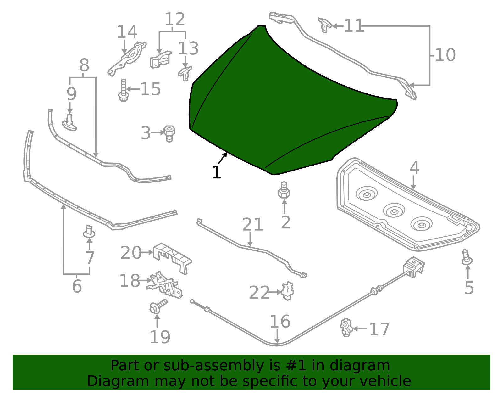 KDY3-52-31XA - Hood Panel - 2013-2016 Mazda CX-5 | Mazda Swag