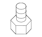 BC1M56786 - Body: Hood Bumper for Mazda: 2, 3, 5, 6, 626, CX-3, CX-30, CX-5, CX-50, CX-7, CX-70, CX-9, CX-90, Miata, Millenia, MPV, MX-30 EV, MX-5 Miata, Protege, Protege5, RX-8 Image