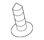 TD1156694 - Body: Insulator Fastener for Mazda: 2, 3, 5, 6, CX-30, CX-5, CX-50, CX-7, CX-70, CX-9, CX-90, MX-30 EV, MX-5 Miata, RX-8 Image