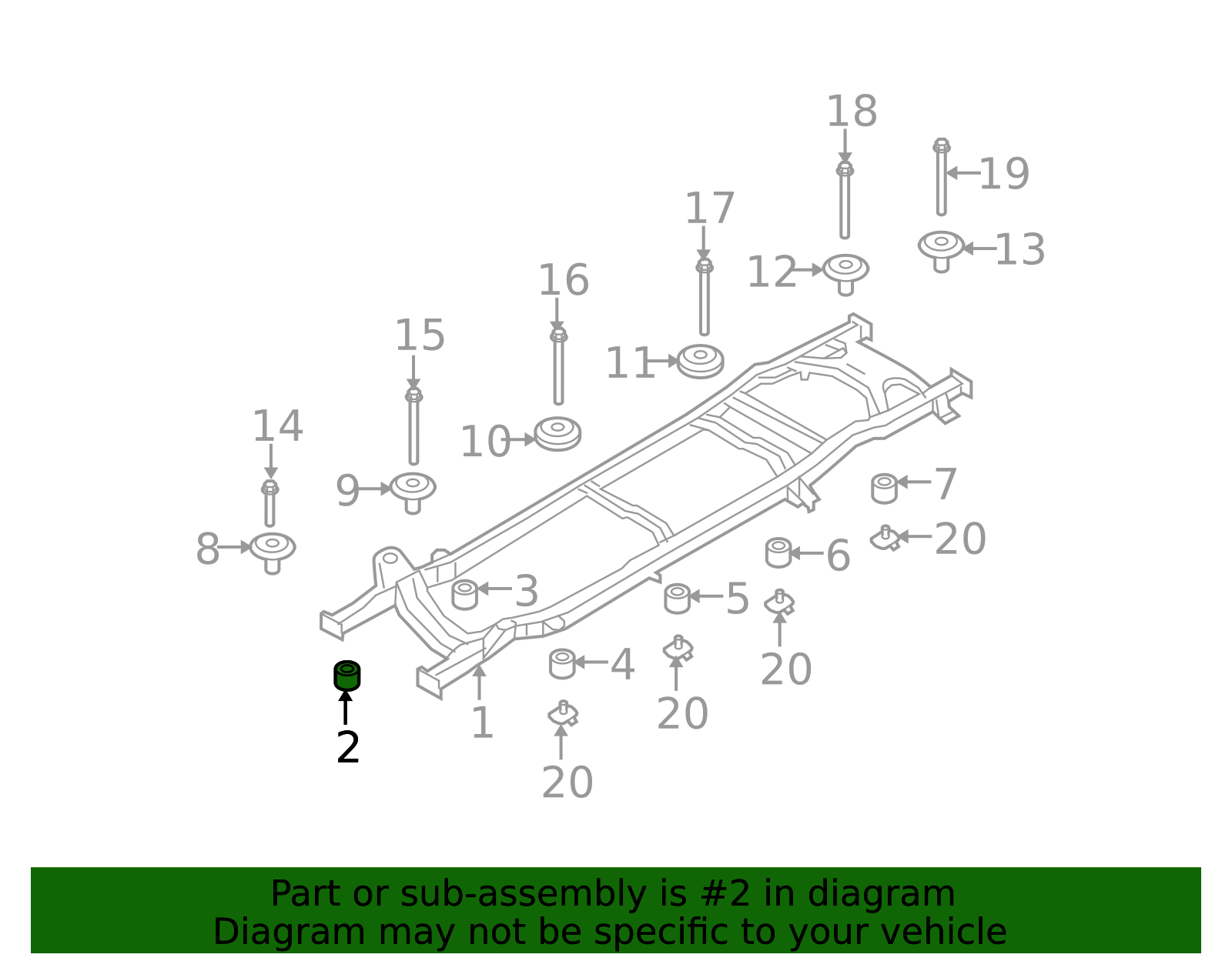 thumbnail image 2 of OEM Ford Gear Shift Selector Lever Clip 3L3Z7C130AA – Fits 2008-2014 E150, E250, E350 2 of 6
