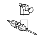 442708160 - Suspension: Boot Kit for Toyota: Sienna Image