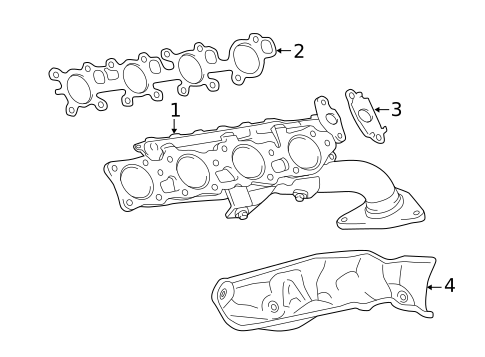 Exhaust Manifold for 2015 Toyota Tundra #0
