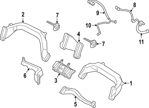Ducts for 2026 Volvo EC40 #0