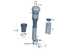 2233203703 - Suspension: Air Spring Strut for Mercedes-Benz: S500, S63 AMG E Performance Image