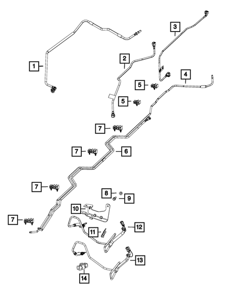 Fuel Lines for 2015 Ram 1500 #2