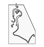 575103J020 - : Power Steering Pressure Hose for Hyundai: Veracruz Image