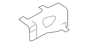 9C2Z5G221B - Exhaust: Muffler Shield for Ford Image
