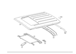 4636501300 - Roof: Paneling, Roof for Mercedes-Benz: G550 4x4, G63 AMG, G65 AMG Image