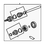 99634903811 - Suspension: Axle Assembly for Porsche: 911 Image
