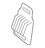 31393867 - Body: Door Trim Panel Clip for Volvo Image