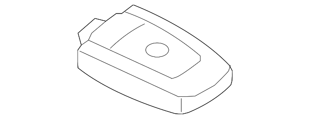 Keyless Entry Transmitter - BMW (66128723585)
