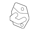 51217312545 - Body: Door Lock Striker Plate for BMW Image