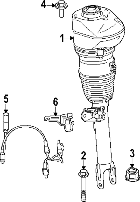 Struts & Components for 2025 BMW 740i #2