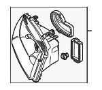 1J5941017BJ - Electrical: Headlamp Assembly for Volkswagen Image