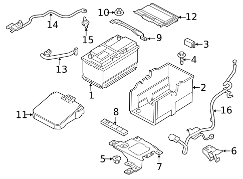 Sensors for 2016 Ford Escape #1